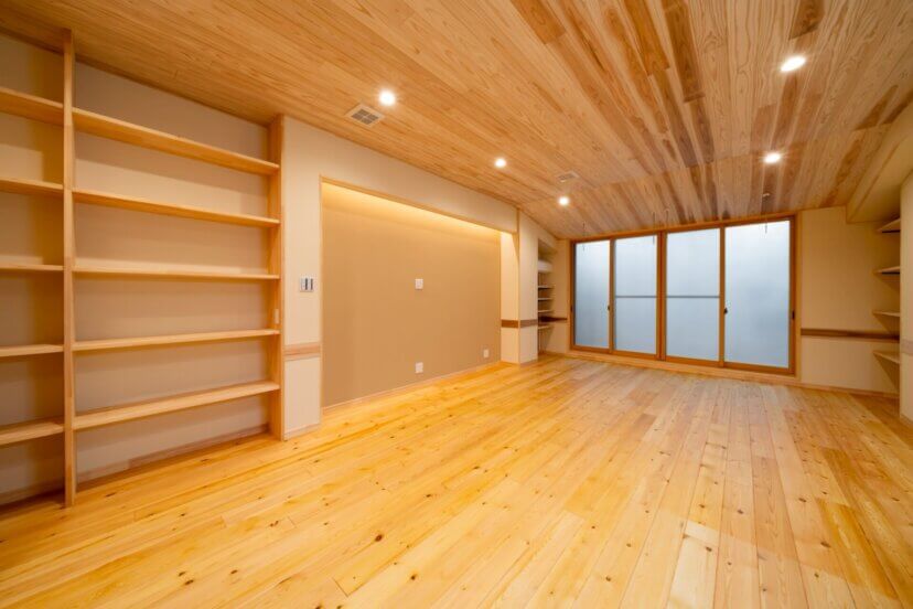 伏見区N様邸「WOOVO無垢リノベーション～防音室のある家～」